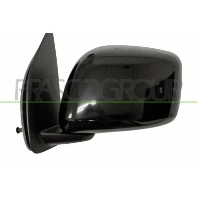 Imagem de Espelho retrovisor Prasco DS8147004 esquerda preto convexo, sem cor NISSAN: NP300 Navara Pick up
