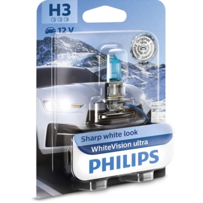 Imagem de PHILIPS 12336WVUB1 Lâmpada, farol de longo alcance H3 12V 55W Halogéneo SEAT: Ibiza 2, TOYOTA: Corolla VIII Compact, FIAT: Seicento / 600 Hatchback