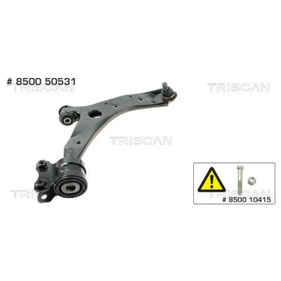 Imagem de TRISCAN 8500 50531 Braço de suspensão com articulação suspensão/guia, apoio borracha transversal 18, 15 MAZDA: 5, 3 Hatchback