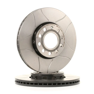 Imagem de BREMBO MAX LINE 09.5745.76 Disco de travão 288 25 5 interior ventilado, fendido revestido alto carbono com parafusos AUDI: A4 B6 Avant, B5 Avant