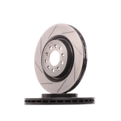 Imagem de BREMBO COATED DISC LINE 09.8781.21 Disco de travão 330 28 5 interior ventilado, fendido revestido alto carbono com parafusos