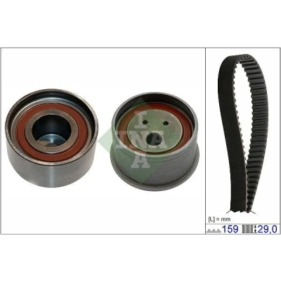 Imagem de INA 530 0595 10 Jogo de correias dentadas 159 MITSUBISHI: Pajero Pinin
