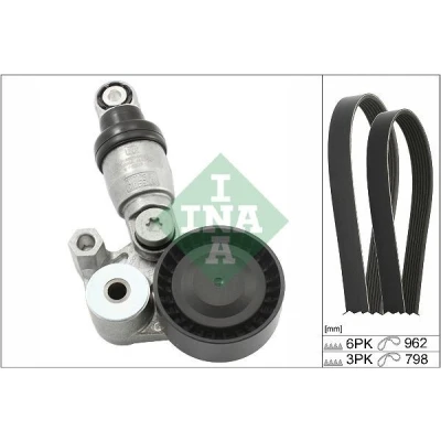 Imagem de INA 529 0431 10 Jogo de correias trapezoidais estriadas MAZDA: CX 5 I