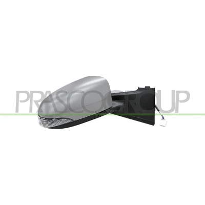 Imagem de Espelho retrovisor Prasco TY3287303P Premium à direita com subcapa elétrico convexo, sem cor TOYOTA: Yaris III Hatchback