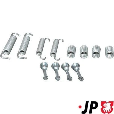 Imagem de JP GROUP 1463950110 Kit de acessórios, maxilas travão estacionamento Eixo traseiro BMW: 3 Touring, Sedan, 1 Coupe