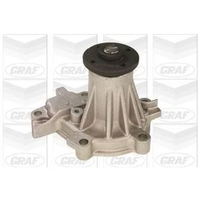 Imagem de GRAF PA555 Bomba de água com junta mecânico Ferro fundido para accionamento da correia trapezoidal estriada DAIHATSU: Terios I, Feroza Soft Top