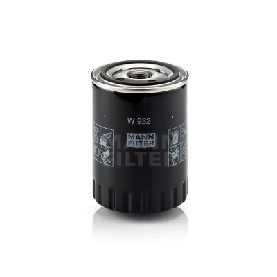 Imagem de MANN FILTER W 932 Filtro de óleo M 20 X 1.5 com duas válvulas retenção aparafusado RENAULT: CLIO 1, Rapid Van, 1 Kasten