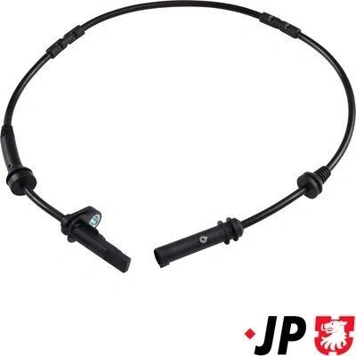Imagem de JP GROUP 1497105800 Sensor de ABS Eixo traseiro esquerdo, direito activo 600 preto BMW: X3