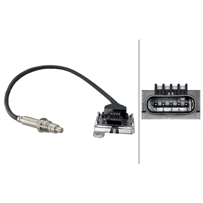 Imagem de HELLA 6PN 358 307 271 Sensor NOx MERCEDES BENZ: Classe C T modell, Sprinter 3.5 Van, 5 Camião de plataforma/Chassis