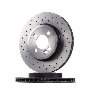 Imagem de BREMBO XTRA LINE 09.A761.1X Disco de travão 280 22 4 perfurado/ventilado revestido alto carbono MINI: Clubman, Hatchback, Cabrio
