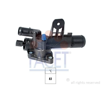 Imagem de FACET 7.7928 Termóstato, líquido de refrigeração 83 com junta RENAULT: MEGANE 2 Kombi, 3 Grandtour, Clio 4, DACIA: LOGAN 2, Duster SUV