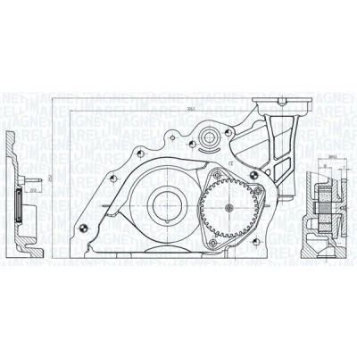 Imagem de MAGNETI MARELLI 351516000124 Bomba de Óleo