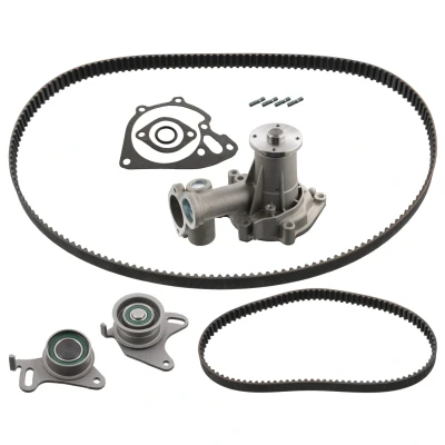 Imagem de FEBI BILSTEIN 173186 bomba de Água + Kit Correia Distribuição com água 19mm perfil dentado arredondado Metal