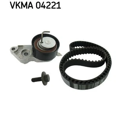 Imagem de SKF VKMA 04221 Jogo de correias dentadas 117 com perfil dentado arredondado FORD: FIESTA 4, Puma