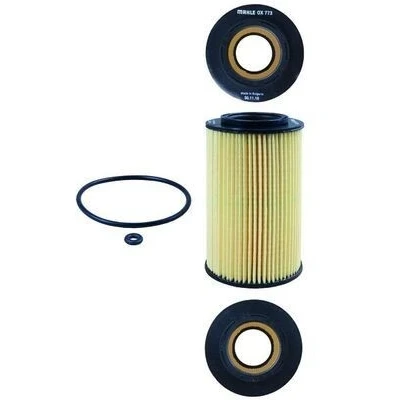 Imagem de MAHLE ORIGINAL OX 773D Filtro de óleo Cartucho filtrante FORD: Focus 2 Limousine, OPEL: Vivaro A Van, KIA: Opirus