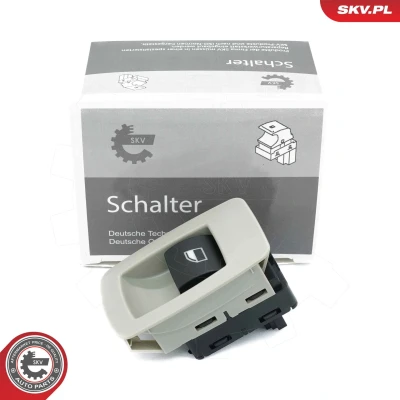 Imagem de ESEN SKV 37SKV473 Interruptor, elevadores dos vidros traseira esquerda, direita, à frente, lado direito BMW: 3 Sedan, Touring