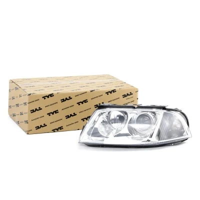 Imagem de TYC 20 6244 05 2 Farol Principal esquerda H7/H7 para circulação pela direita sem motor elétrico VOLKSWAGEN: Passat B5 GP Sedan, Variant