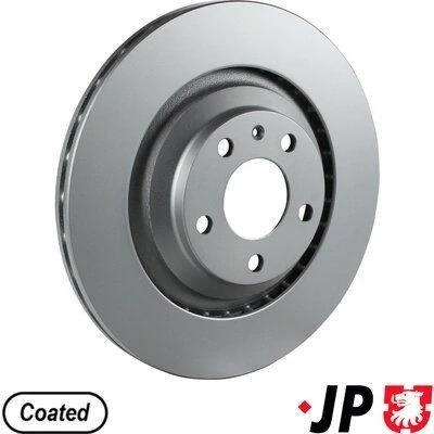 Imagem de JP GROUP 1163207400 Disco de travão Eixo traseiro 330 22 5 ventilado revestido AUDI: A6 C6 Avant, Sedan