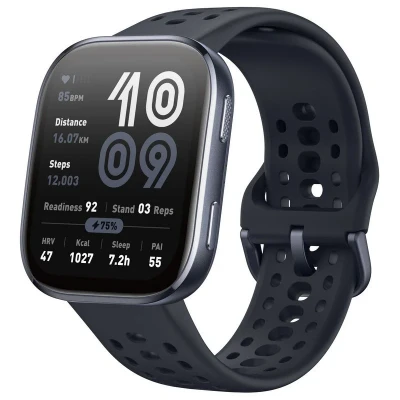 Imagem de Amazfit Bip 6 Smartwatch 1.97&quot; 2000nits com Mapas Offline e 140 Desportos Preto