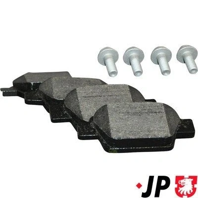 Imagem de JP GROUP 3363700210 Jogo de pastilhas para travão disco Eixo traseiro excl. contacto aviso desgaste FIAT: Stilo Hatchback, BRAVO 2