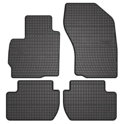 Imagem de FROGUM 0482 Conjunto de tapete chão Borracha à frente e atrás 4 preto medida MITSUBISHI: ASX SUV, Outlander 2 SUV