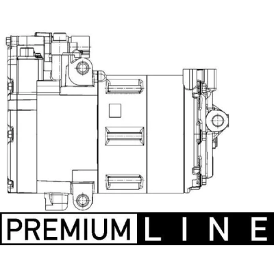 Imagem de MAHLE ORIGINAL ACP 1453 000P Compressor PHEV 288 R1234yf, R134a com retentor