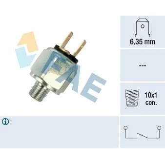 Imagem de FAE 21080 Interruptor de luz stop hidráulico VOLKSWAGEN: Carocha