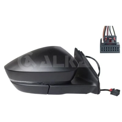 Imagem de Espelho retrovisor Alkar 9028771 à direita elétrico convexo para veículo com volante esquerda