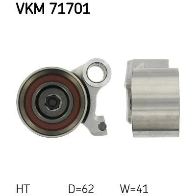 Imagem de SKF VKM 71701 Rolo tensor, correia dentada TOYOTA: Land Cruiser Prado 90