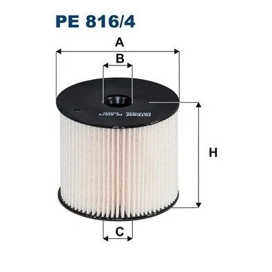 Imagem de Filtro de combustivel filtron pe816/4
