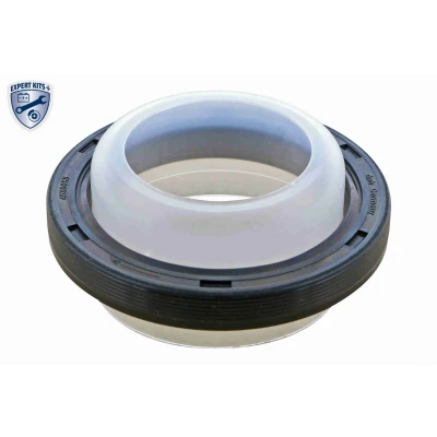 Imagem de VAICO V10 4858 Retentor de Cambota Q+, original equipment manufacturer quality do lado frontal FPM (borracha flúor) VOLKSWAGEN: Golf 7, 5