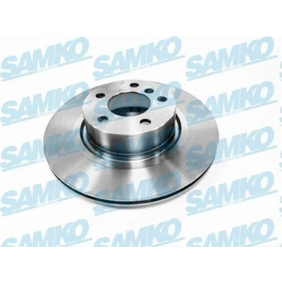 Imagem de SAMKO Disco de travão BMW: X3 330mm 20mm 5 interior ventilado revestido B2068VR 34206790362,34206868936 Discos