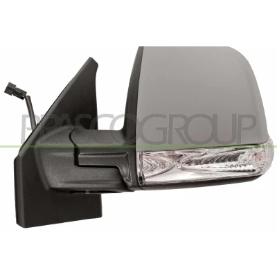 Imagem de Espelho retrovisor Prasco FT9107124 esquerda com subcapa manual ajustável pelo interior FIAT: Doblo II Carrinha