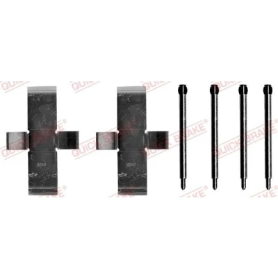 Imagem de QUICK BRAKE 109 1003 Kit de acessórios, pastilhas travão