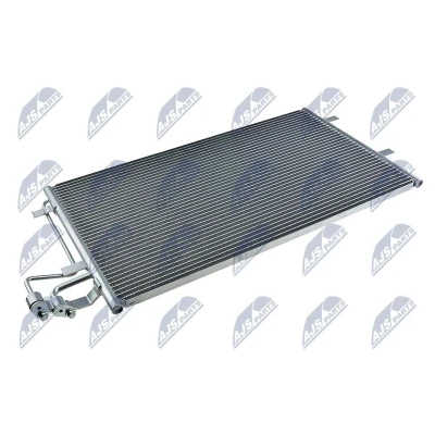 Imagem de NTY CCS FR 012 Condensador sem secador Alumínio FORD: Focus 2 Kombi,