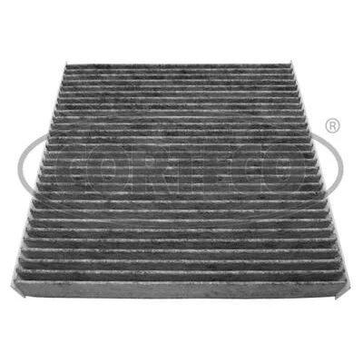 Imagem de CORTECO 80005282 Filtro, ar do habitáculo Filtro de carvão ativado 214 213 25 SMART: Fortwo III Coupe, Forfour II Hatchback, Cabrio