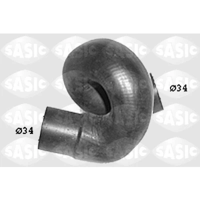 Imagem de SASIC SWH6758 Mangueira de Radiador à direita, em cima OPEL: Astra F CC, Sedan