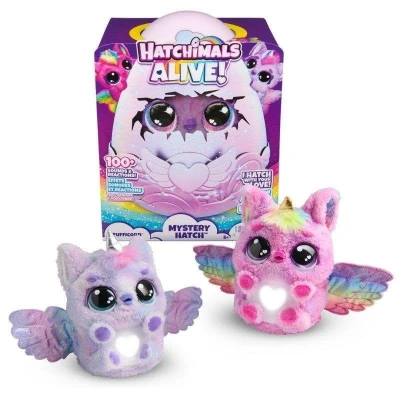 Imagem de Joguete Interativo Lexibook Hatchimals Alive Secret Hatch Pufficorn Luzes Névoa Som