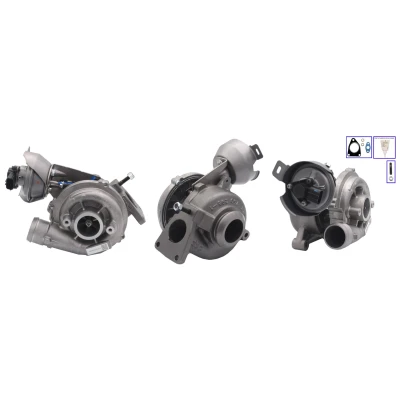 Imagem de ELSTOCK 91 1895 Turbocompressor accionado pelos gases de escape, com sensor posição linear (LPS) juntas FORD: Focus 2 Kombi