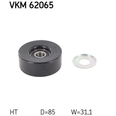 Imagem de SKF VKM 62065 Polia Tensora NISSAN: Pick Up, TERRANO 2