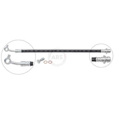 Imagem de A.B.S. SL 1052 Mangueira de Travão 400mm INN M10x1.0 LAND ROVER: Range Rover Velar