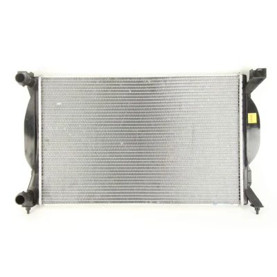 Imagem de NRF EASY FIT 50539 Radiador, arrefecimento do motor Alumínio 631 408 26 com retentor Aletas de refrigeração soldadas AUDI: A4 B6 Sedan, Avant