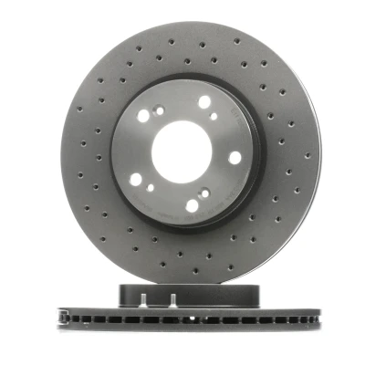 Imagem de BREMBO XTRA LINE 09.A455.1X Disco de travão 282 23 5 perfurado/ventilado revestido com parafusos HONDA: CIVIC 8 Hatchback, 8, 10