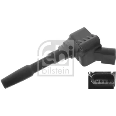 Imagem de FEBI BILSTEIN 46603 Bobina de ignição VOLKSWAGEN: Golf 7, Polo V Hatchback, Scirocco III, AUDI: Q3, A5 B8 Coupe, Cabrio, SEAT: Leon III ST