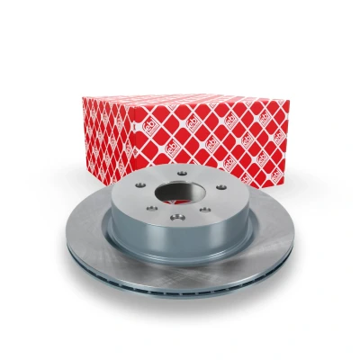 Imagem de FEBI BILSTEIN Disco de travão NISSAN: 350Z Coupe, Roadster Eixo traseiro 308mm 16mm 5furos 114,3mm interior ventilado revestido 170752