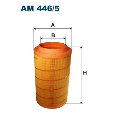 Imagem de FILTRON AM 446/5 Filtro de ar 414,5 230 Cartucho filtrante