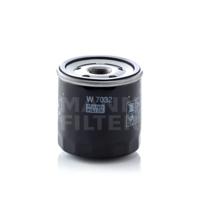 Imagem de MANN FILTER W 7032 Filtro de óleo M 20 X 1.5 com uma válvula retenção aparafusado RENAULT: MEGANE 4, Clio 3 Coupe