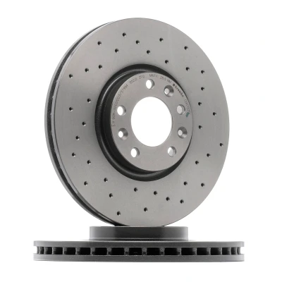 Imagem de BREMBO 09.C133.1X Disco de travão 303,5 28 5 perfurado/ventilado revestido alto carbono com parafusos PEUGEOT: 5008 II, 308 SW 2, II Hatchback