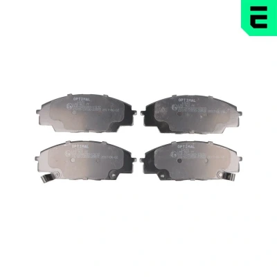 Imagem de OPTIMAL BP 12641 Jogo de pastilhas para travão disco Eixo dianteiro com avisador sonoro desgaste HONDA: CIVIC 8 Hatchback, 7 Hatchback