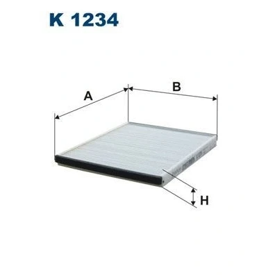 Imagem de Filtros habitáculo padrão filtron k1234
